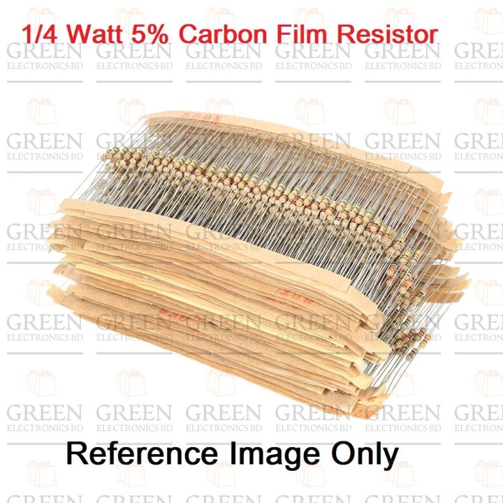 100Pcs%205.1K%20Resistor%205.1K%20Ohm%20Carbon%20Film%20Resistor%205.1K%201/4W%20Resistance%200.25%20Watt%205%25%20Tolerance%20Fixed%20Resistors%20-%20Image%208
