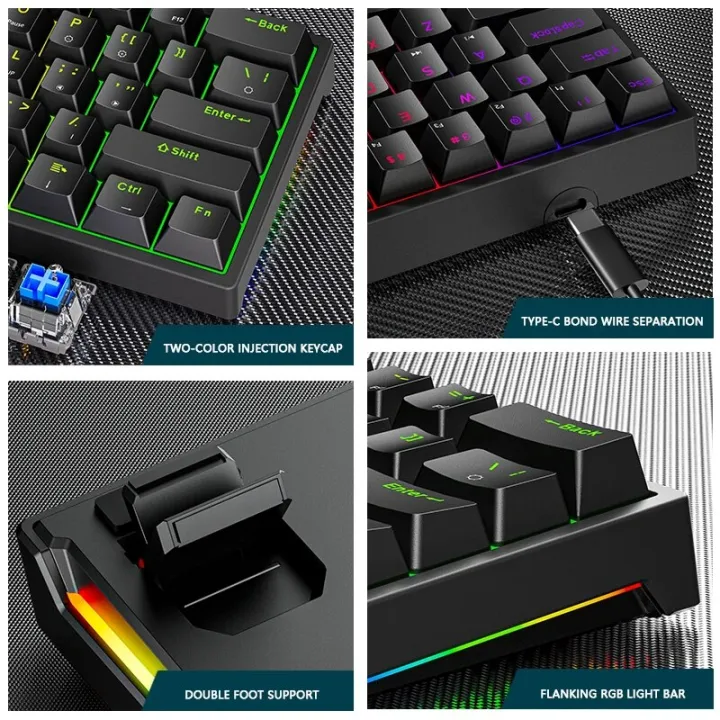 K620%20Mini%20Gaming%20Mechanical%20Keyboard%2061%20Keys%20RGB%20Hotswap%20Type-C%20Wired%20Gaming%20Keyboard%20PBT%20Keycaps%2060%25%20Ergonomics%20Keyboards%20-%20Image%203