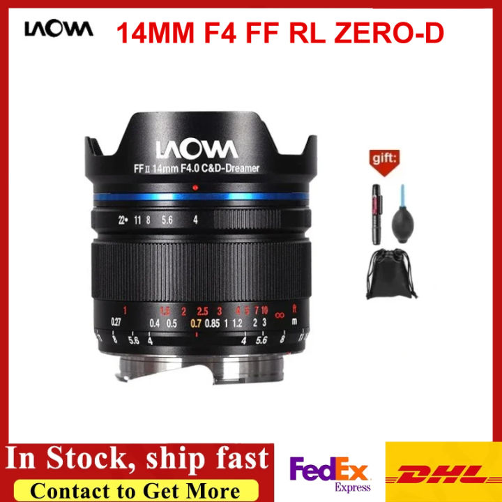 Laowa 14mm f4 FF RL Zero-D Wide Angle Lens Full Frame for Sony E Leica M Nikon Z for Canon RF