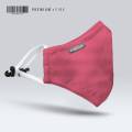 Fabrilife 7 Layer Cotton Fashion Mask - Pink. 