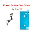 Power Volume Button Flex Cable Replacement For iPhone 11 Pro Max With Bracket + Screen Waterproof Tape.