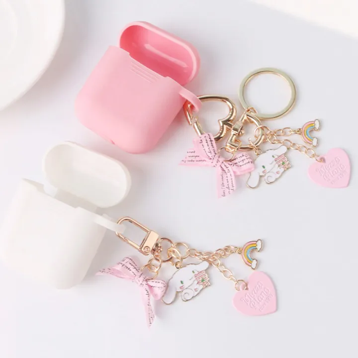 Cute%20Girls'%20Keychains%20Car%20Keys%20Key%20Chains%20Bag%20Decor%20Pink%20Rosette%20Rainbow%20Pendant%20-%20Image%207