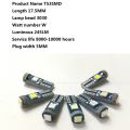 10Pcs T5 W1.2W 27 74 86 206 3SMD 3030 LED Car Interior Light Auto Side Light T5 LED Dashboard Gauge Instrument Lamp Bulbs car dashboard light lamp. 