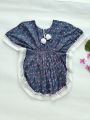Premium Quality - Baby Girls soft & Fashionable cotton kaftan Dress for 0 -12 years - বাচ্চাদের জামা - Trend and Need full. 
