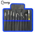 Qiunery 10PCS Precision Tweezers Set, Stainless Steel Tweezer Maintenance Tool, Anti-Static Tweezers For Eyelash Maintenance Tool, Electronics, Jewelry-making,Laboratory Work Tweezers Sets.