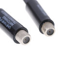 2Pcs UHF/VHF/FM/TV F cable 75-300 Ohm balun antenna matching transformer adapter.