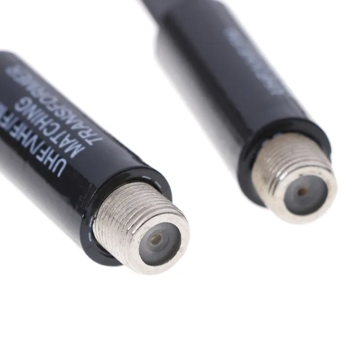 2Pcs%20UHF/VHF/FM/TV%20F%20cable%2075-300%20Ohm%20balun%20antenna%20matching%20transformer%20adapter%20-%20Image%205
