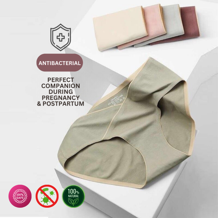 Low%20Waist%20Panty%20AangonMOM%20Maternity%20Panty%20Red%20Pure%20Cotton%20Antibacterial%20Postpartum%20Seamless%20V%20Briefs%20Pregnancy%20Underwear%20Pregnant%20Women%20Underpants%20Inner%20-%20Image%203