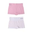 2Pcs Set Safety Short Pants For Women Summer Thin High Elastic Seamless Safe Short Pants Boxer Under Shorts Women's shorts. 