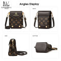 LouisWill Women Shoulder Bags Long Clutches Cross Body Bags Korean Style Ladies Phone Pouch Casual Crossbody Mobile Phone Wallets Mini Fashion Shoulder Bag Water Resistant Sling Bag.