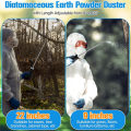 Diatomaceous Earth Powder Duster Bulb Duster Sprayer Insect Duster forOrganic Gardening Agricultural Supply Home Powder Applications. 