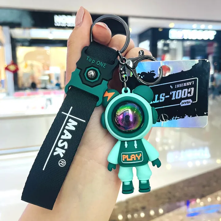 Wholesale%20genuine%20lightning%20bear%20doll%20schoolbag%20car%20pvc%20keychain%20cartoon%20cute%20woman%20exquisite%20keychain%20pendant%20-%20Image%206
