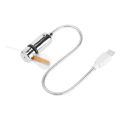 Flexible USB Fan LED Programmable RGB Color Message Display For PC Laptop. 