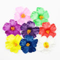 BIT.FLY 10PCS Hawaii party Hibiscus flowers Summer party DIY decorations Artificial PE hibiscus flower Hula girls headwear. 