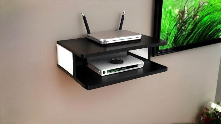 WiFi%20Router%20Rack%20Wall%20Shelf%20for%20Living%20Room%20Stylish%20Hanging%20Rack%20Organizer%20Shelf,%20Set%20Top%20Box%20Stand%20TV%20Stand%20%20your%20Home%20Office%20Use%20Furniture%20(Black%20&%20White-6/10/8)%20-%20Image%202