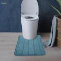 Absorbent Bath Mat Non Slip Toilet Pedestal Rug for Laundry Room Bathroom Carpet.