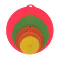 Silicone Microwave Bowl Cover Cooking Pot Pan Lid Cover Reusable Multifunction MJD.