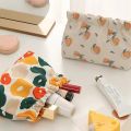 Mini Cosmetics Bag Printed Makeup Pouch Women Sanitary Napkin Storage Case Portable Coin Purse Sundries Bag Credit Card Holder.