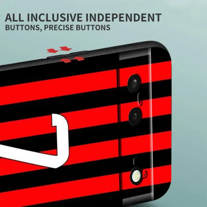 %E3%80%90Healer%20DingD%E3%80%91Football%20Player%20Jersey%20For%20Google%20Pixel%208%207%206%20Pro%206A%205A%20LG%20V50%20Q60%20K40%20K41%20K51%20S%20K22%20Black%20Soft%20Phone%20Case%20-%20Image%205
