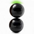 2 pcs x Round Magnet Ball Strong Spherical Ferrite Magnets Powerful Buzzing Magnetic Balls. 
