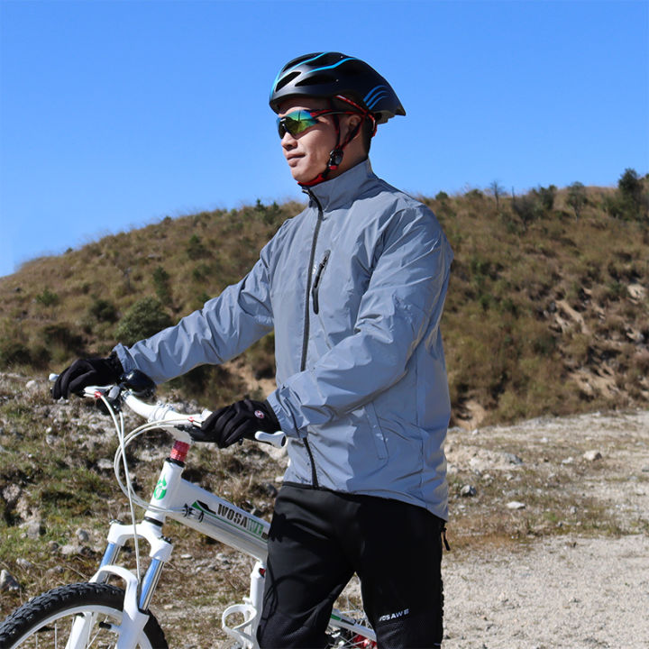 WOSAWE%20Men's%20Fully%20Reflective%20Jacket%20Outdoor%20Lightweight%20Windbreaker%20MTB%20Bike%20Hooded%20Rain%20Jacket%20Running%20Fishing%20Cycling%20Coat%20-%20Image%203