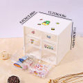 6/9 Grids Nail Tools Dustproof Storage Box Desktop Drawer Storage Plastic Box BAWEI.