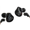 KZ ZST Hybrid Banlance Armature with Dynamic in-Ear Earphone-Black. 