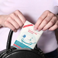 10Pcs/Pack Biodegradable Travel Disposable Toilet Seat Covers – High-Quality Paper Travel Toilet Cover for Hotel, Market, Airport, Airplane & Public Toilets Soluble eco friendly Toilet Mat. 