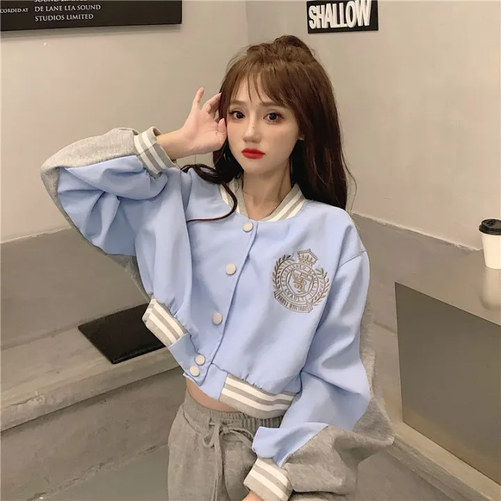 Fashionable%20Coat%20for%20WomeninsAutumn%20and%20Winter%20New%20Tops%20Korean%20Style%20Loose%20All-Matching%20Hoodie%20Short%20Baseball%20Uniform%20-%20Image%209