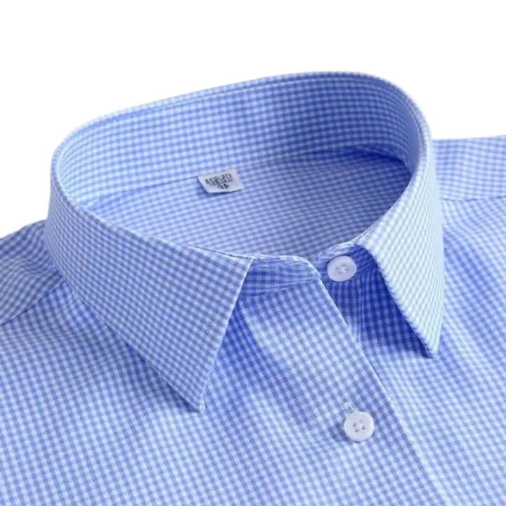 Formal%20Check%20Shirts%20Fashionable%20Long%20Sleeve%20Smart%20Looking%20Fashion%20Shirts%20For%20Men's%20-%20Image%203