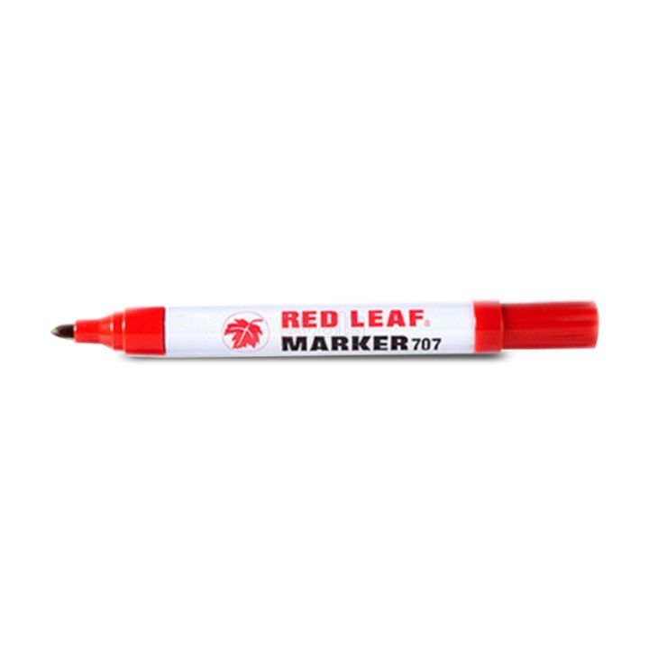 1pcs%20Red%20Leaf%20707%20Permanent%20Marker%20Pen%20-%20Red%20-%20Image%203