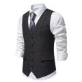Men‘s Suit Vests Vintage Style Smart Casual Waistcoat Slim Single Breasted Suit Vest Men Sleeveless Formal Wedding Waistcoat Man.