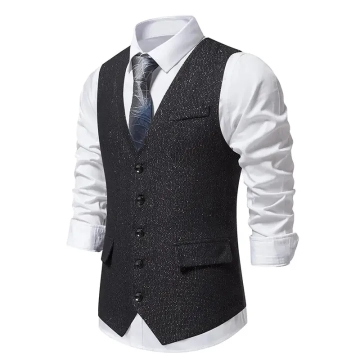 Men%E2%80%98s%20Suit%20Vests%20Vintage%20Style%20Smart%20Casual%20Waistcoat%20Slim%20Single%20Breasted%20Suit%20Vest%20Men%20Sleeveless%20Formal%20Wedding%20Waistcoat%20Man%20-%20Image%202