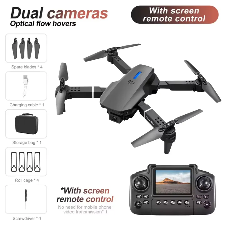 FLH%20E88%20Mini%20Portable%20Drone%20HD%20Aerial%20Photography%20Smart%20Hover%20Helicopter%20360%C2%B0%20Flip%20Remote%20Control%20Quadcopter%20Toy%20RC%20Dron%20For%20Kids%20-%20Image%207