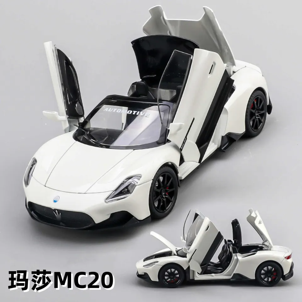 RMZ City Maserati MC20 Supercar Modèle de voiture 1:36 en alliage de Diecasting Rétractable pour tout-petits, enfants, garçons et filles Cadeau