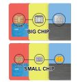 New Cool Anime Dragon Ball Naruto Credit Debit Metro Card Sticker Skin Film Front Side Small Chip Large Chip. 