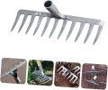 Grass Mowing Rake Planting Tool Bow Rake (11 teeth) 1 Pcs. 