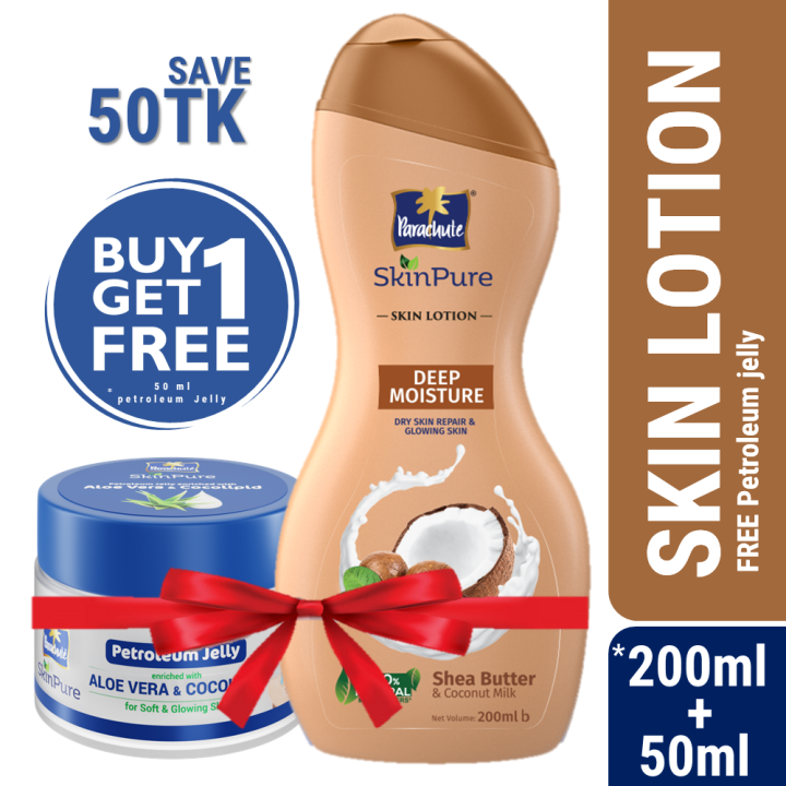 Parachute%20SkinPure%20Skin%20Lotion%20Deep%20Moisture%20200ml%20(50ml%20Petroleum%20Jelly%20Free)%20-%20Image%202