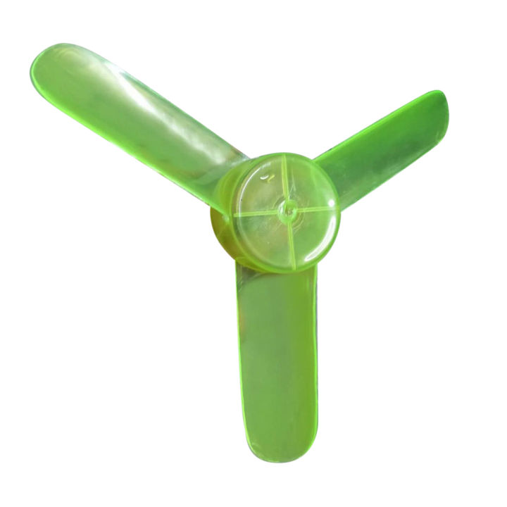 3 Blade DC Motor Fan Propeller FAN Three Leaf Blade Diameter 150mm Shaft Diameter 4mm Plastic 3 Blade Wings Fan For DIY Making Mini DC Fan DIY Accessories