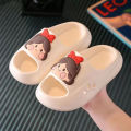 Yfashion Toddler Slides Slipper For Girls Cartoon Anti-slip Sole Slide Sandals For Home Shower Outdoor Beach Garden.