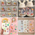 10Pcs 3D Cartoon Water Cup Stickers Resin PVC Accessories DIY Mobile Phone Case Refrigerator Decoration Stickers Conbo. 