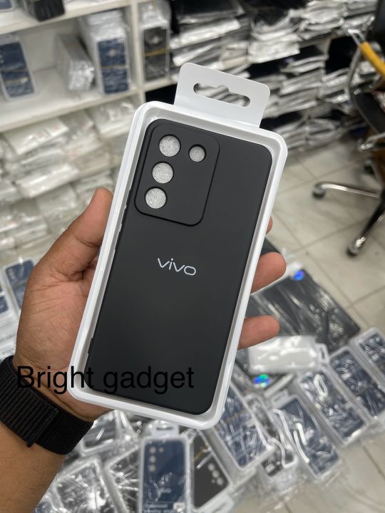For Vivo V29e 5g Soft Case Smooth Environmentally Friendly Round Edge Camera Bumper Protective Silicone Back Cover Phone Cases for Vivo V29e