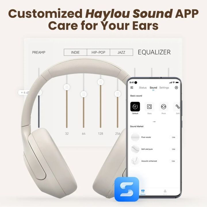 HAYLOU%20S35%20ANC%20Wireless%20Bluetooth%205.2%20Headphones%2042dB%20Over-ear%20Noise%20Cancellation%20Headsets%2040mm%20Driver%2060H%20Playtime%20Earphones%20-%20Image%206