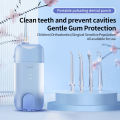 Dr.isla Oral Irrigator USB Portable Electric Water Flosser Teeth Cleaner Dental Air Flosser 200ML Rechargeable Oral Irrigator. 