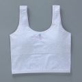 Girls' New Tank Top Long Half Body Inner Wear Children's Bra Primary School Development Bra Summer Sports Bra. 