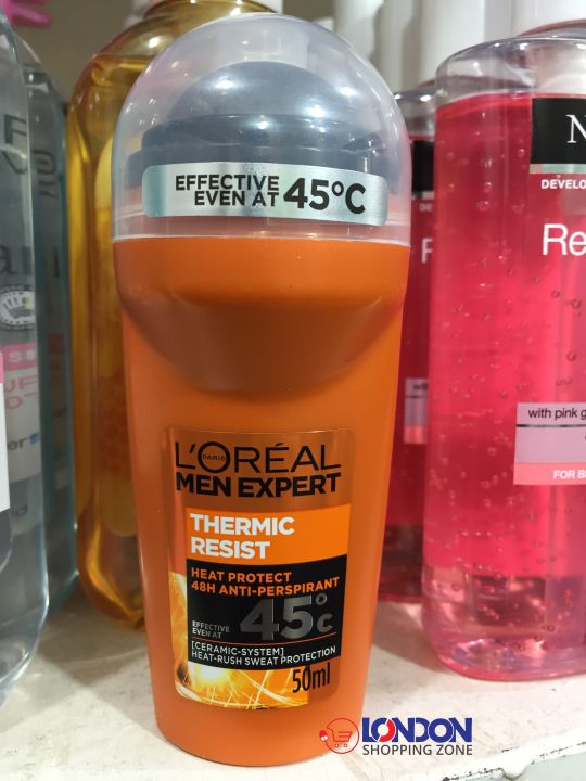 Men Expert Thermic Resist 45°C Deodorant Roll-On UK