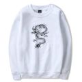 Hoodies Men's Chinese Dragon Print Hoodie Street Casual Hop Sweatshirts High-End Brand Hoody Plus Size Coat Jacket.