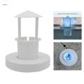 Small LED Light Floating Mist Fog Maker Landscape Fish Tank Aquarium Fogger. 