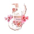 Thailand product Lux Shower Gel Dewey Sakura Delicate Fragrance Moisturizing Essence Body Wash 500 Ml.