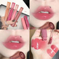 Waterproof Mirror Jelly Lip Glaze Water-light Lip Gloss Long Lasting Moisturising Glossy Red Tint Lips Makeup Cosmetics. 